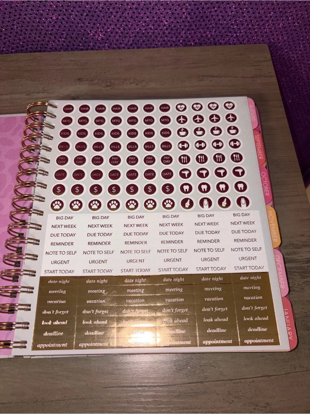 17-Month Pink Cowgirl Planner | Western Design | Weekly & Monthly Agenda